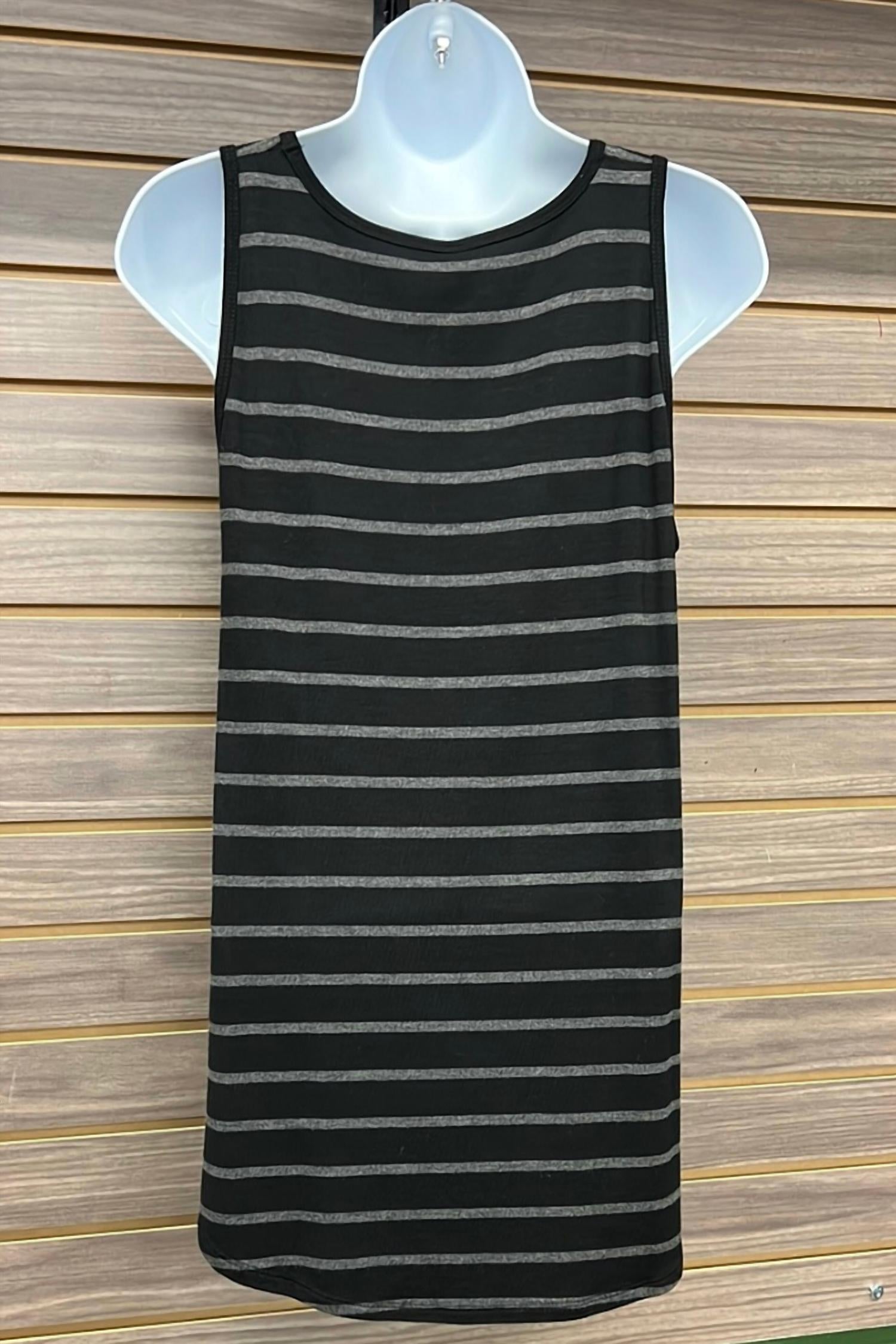 Zenana - Women's Stripe Sleeveless Top