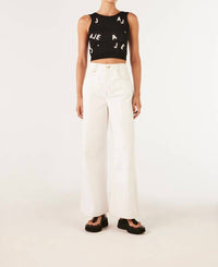 Aje. - Decora Logo Sprinkle Knit Top