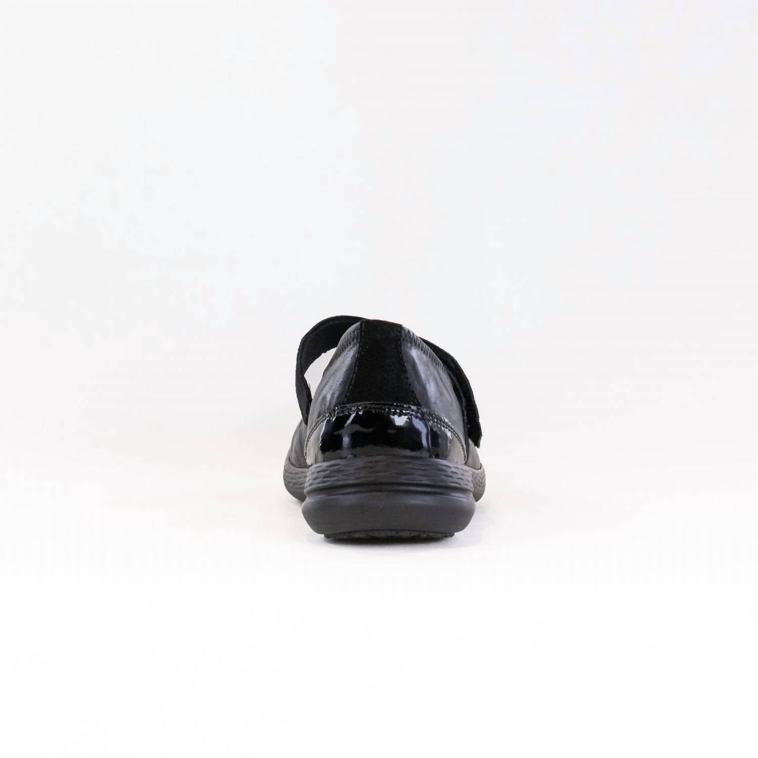 Fidelio Women's Hallux Hi-energy Mary Jane Sandal in black leather - women's sandal - view 6