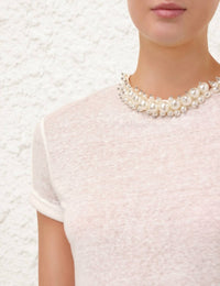 Zimmermann - Crush Embellished Tee