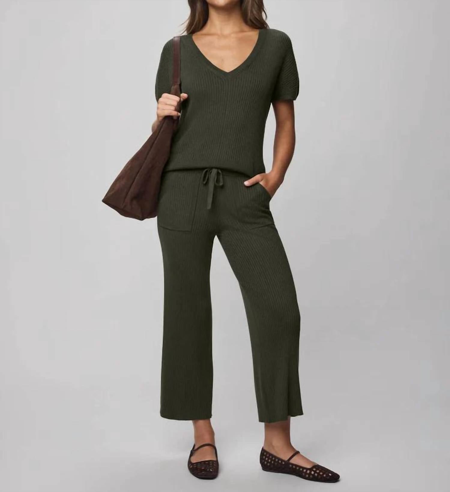 Splendid - Georgie Cashblend Rib Pants