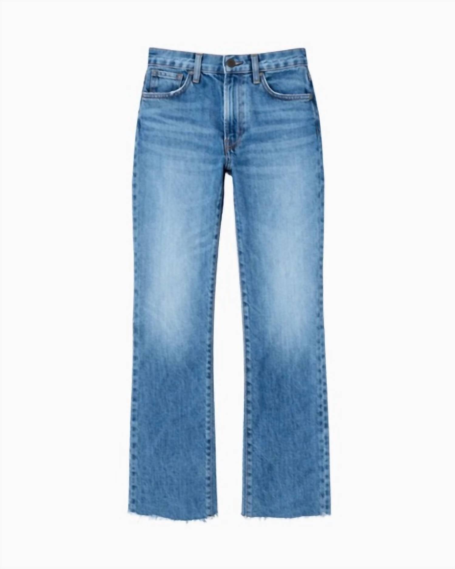 Askk Ny - Low Rise Straight Jeans