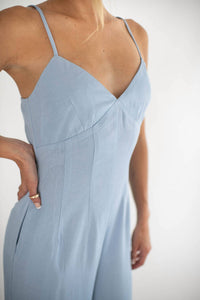 Falcon Park - Miya V-neck Jumpsuit