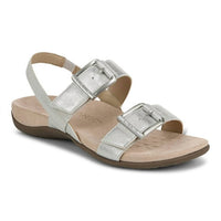 VIONIC Women's Reese Sandal in silver metallic - women's sandal