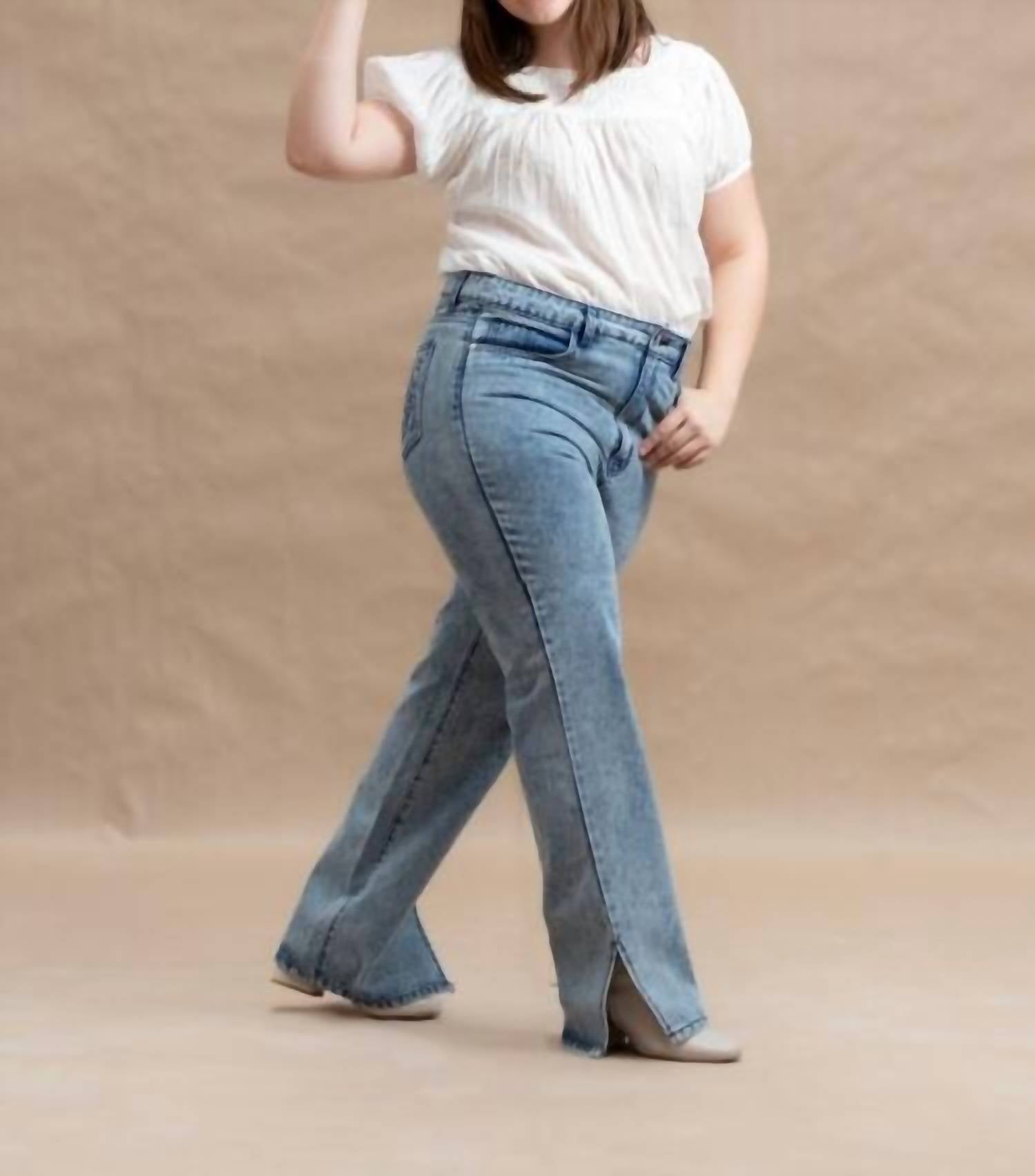 L&B - Straight Leg Jeans - Plus