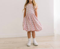 Kickee - Kid's Flutter Sleeve Twirl Dress With Pockets