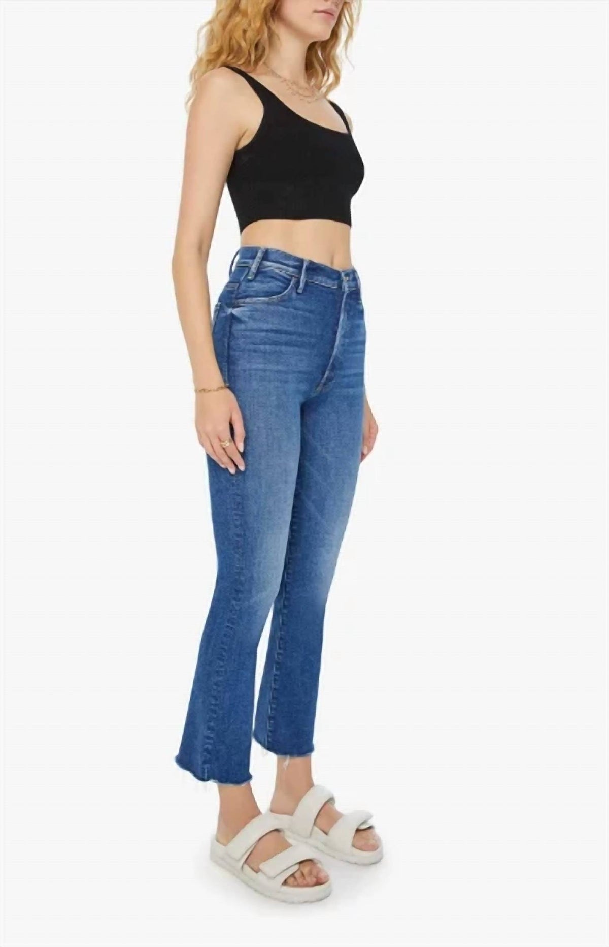 Mother - Hustler Ankle Fray Hem Jeans