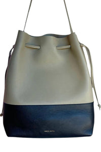 Mansur Gavriel - Women's Cabas Bicolor Leather Bucket Bag