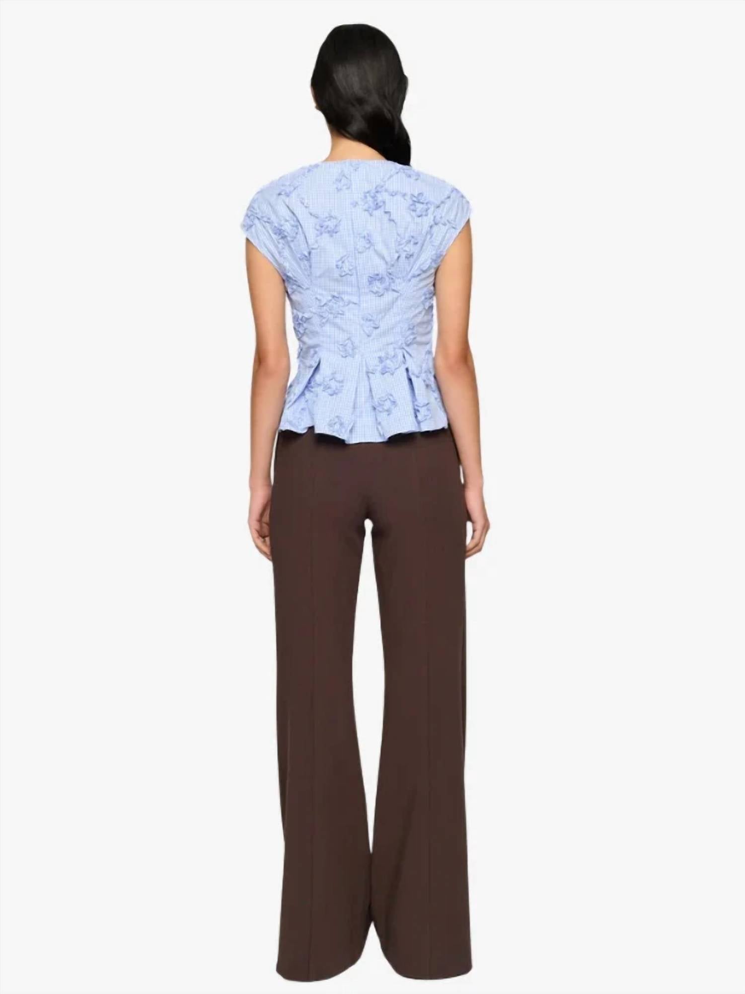 Clea - Women's Billie Pleat Shirt