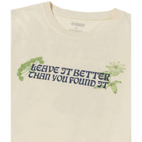 Parks Project Leave It Better Iris Tee in natural - women's t-shirt - view 6