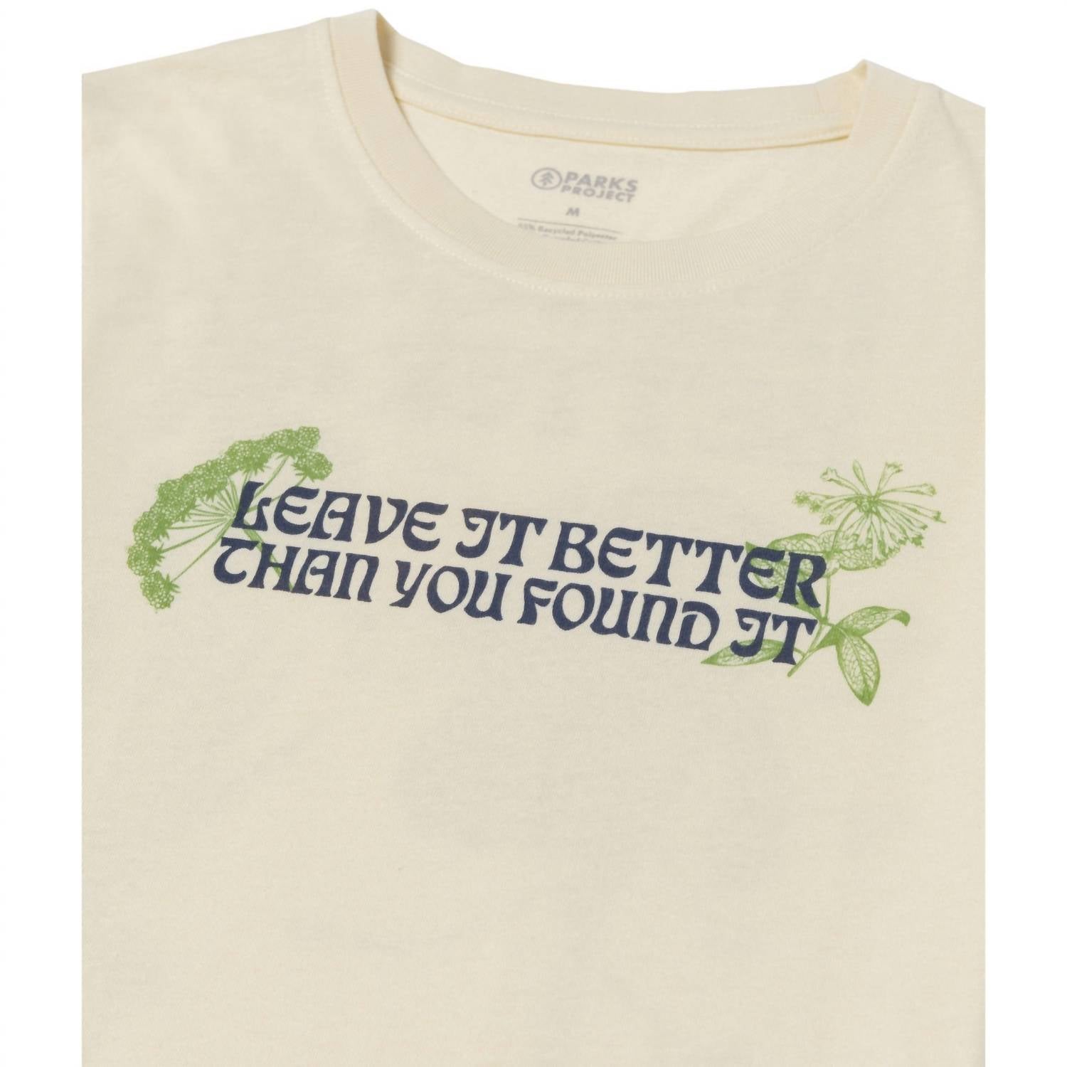 Parks Project Leave It Better Iris Tee in natural - women's t-shirt - view 6