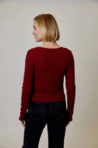Design History - Crystal Bow Cardigan