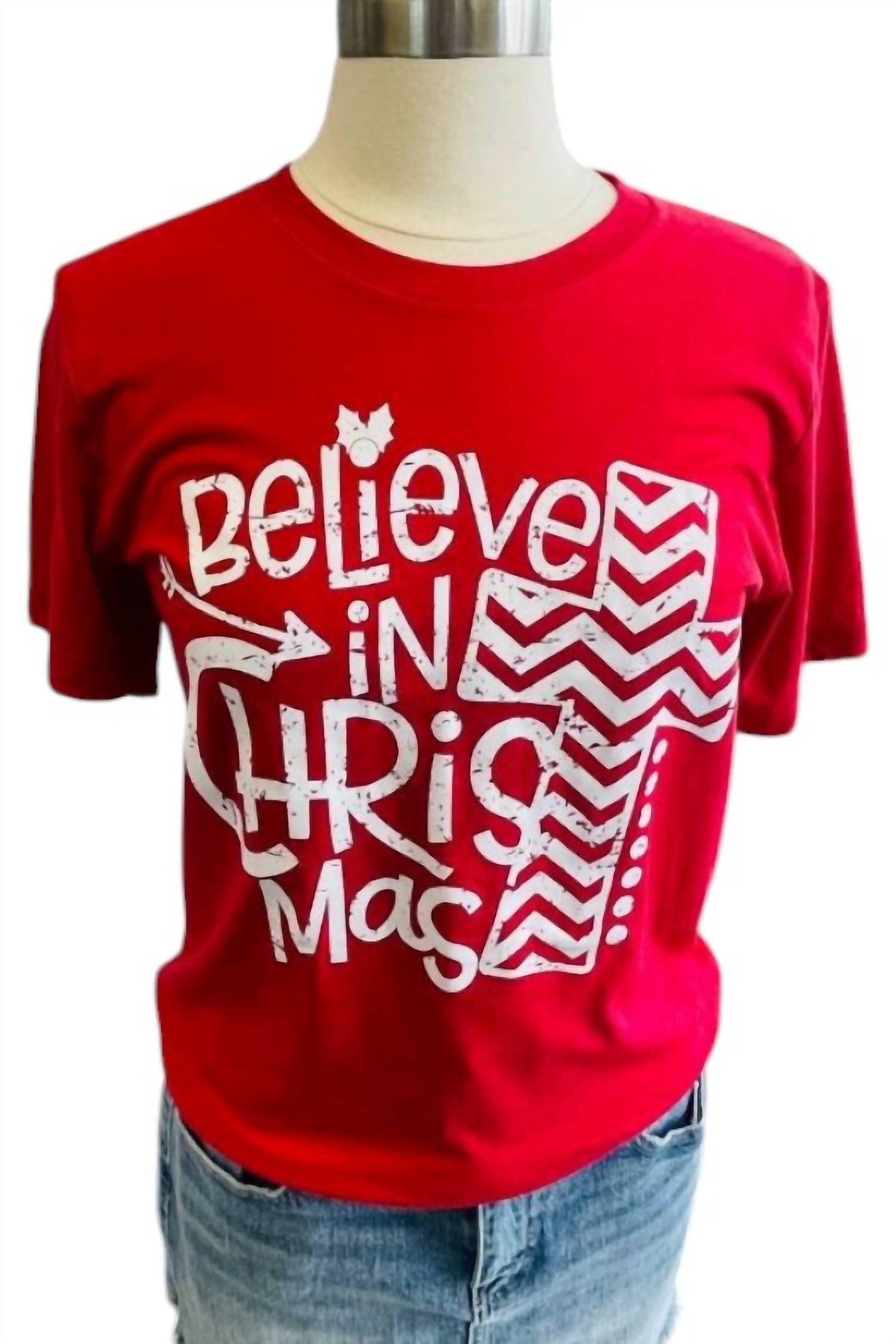 Mama Glitter - Believe in Christmas T-shirt