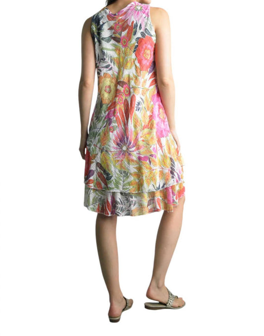 Tempo Paris - Botanical Gardens Tiered Dress