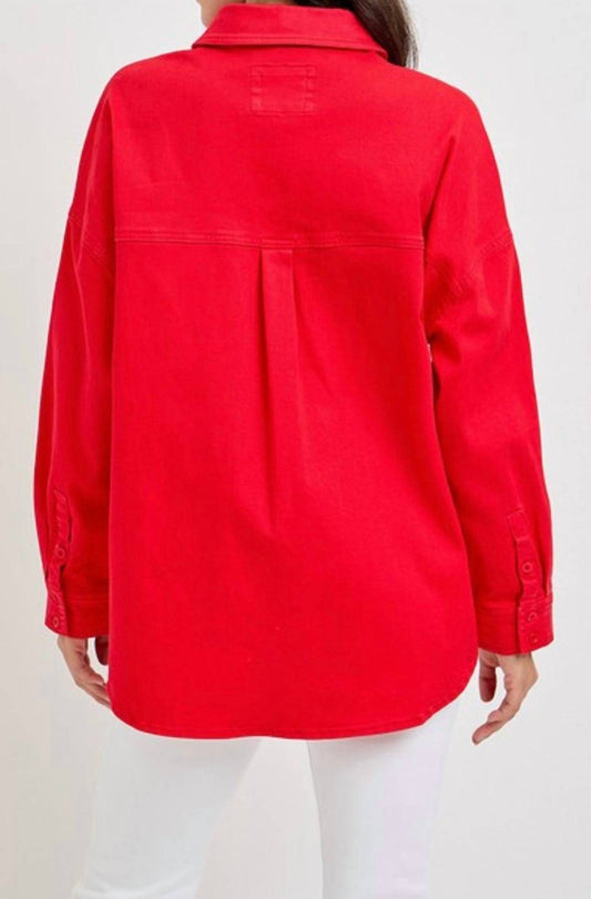 Risen - Oversized Shirt Jacket