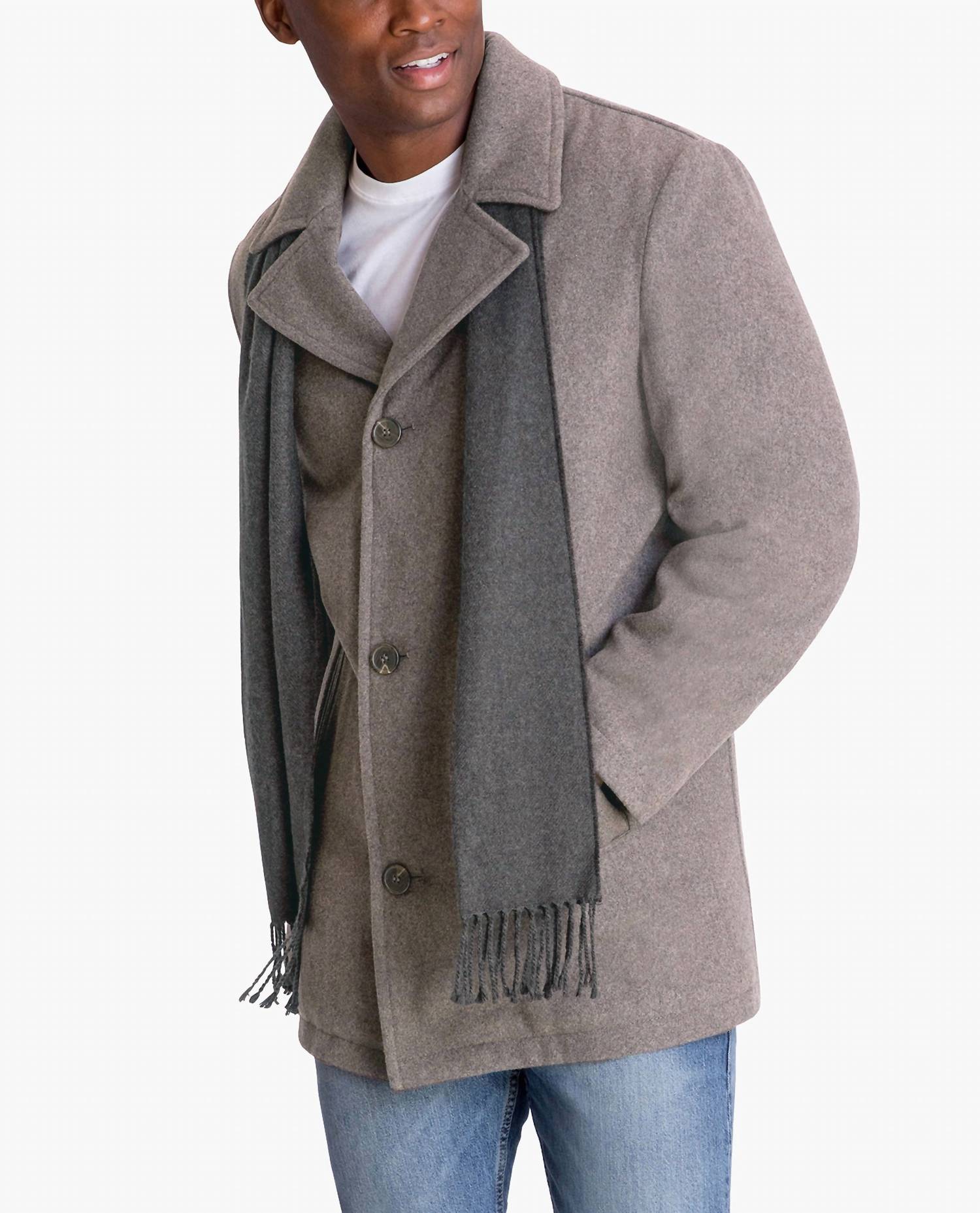 London Fog - London Fog Amity Single Breasted Wool Jacket