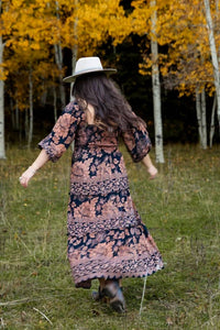 Angie - Floral Maxi Dress