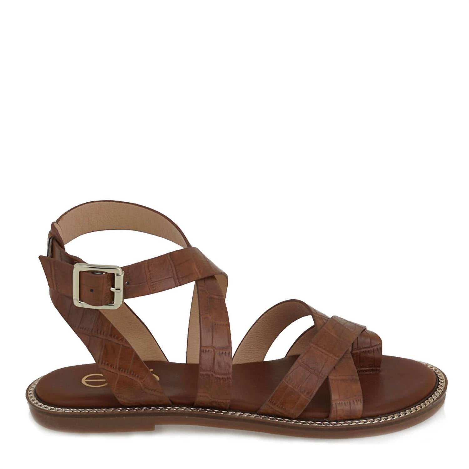 Exe - Women's Alexia-100 Flat Strappy Sandal