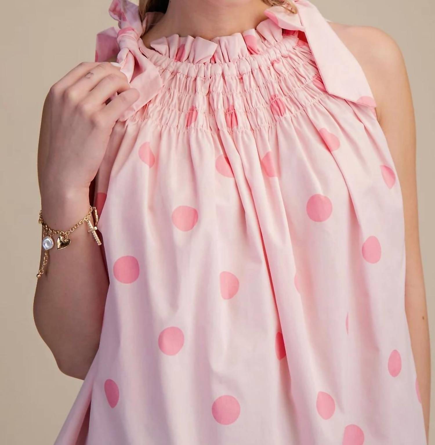 Glam - Darling Dot Blouse