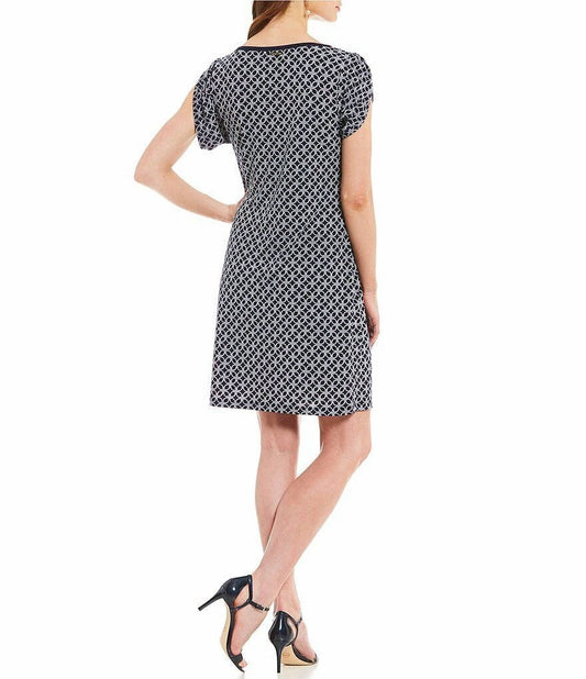 Michael Kors - Geometric Print Matte Jersey Dress