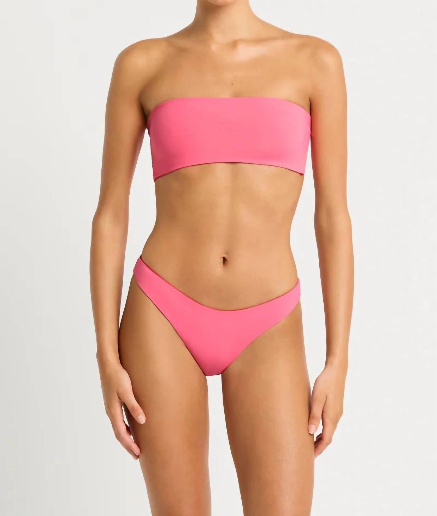 Bond-Eye - Ida Tie Back Bandeau Bikini Top