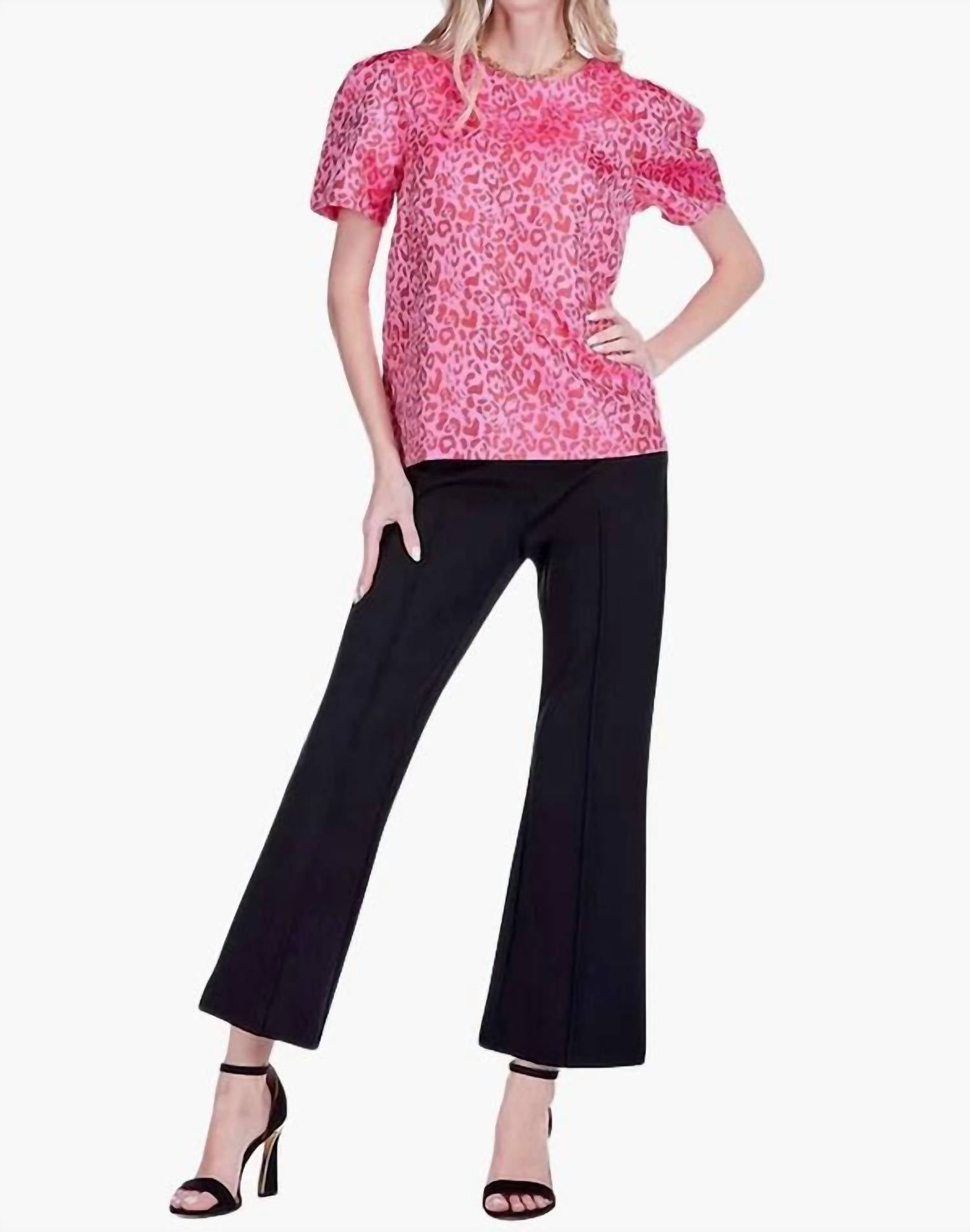 Joy Joy - Crewneck Short Sleeve Top