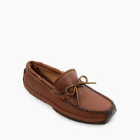 MINNETONKA Men's Moonhide Weekender Classic Moccasins in carmel - men's loafer