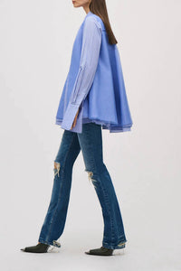 Brandon Maxwell - The Vaughn Frothy Layered Shirt