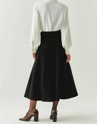 Exquise - Sol Flared Midi Skirt