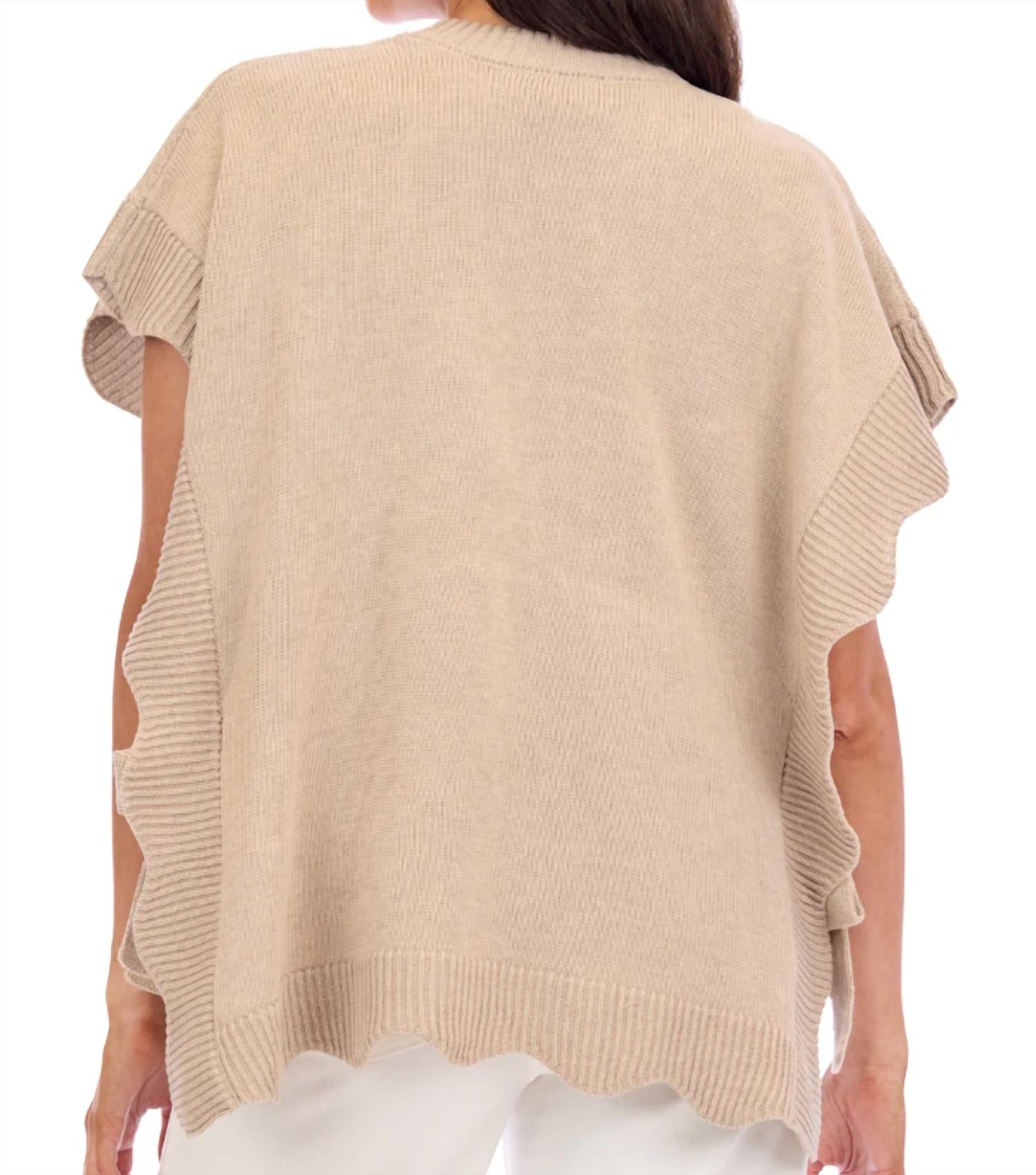 Mudpie - Rigsby Scallop Sweater