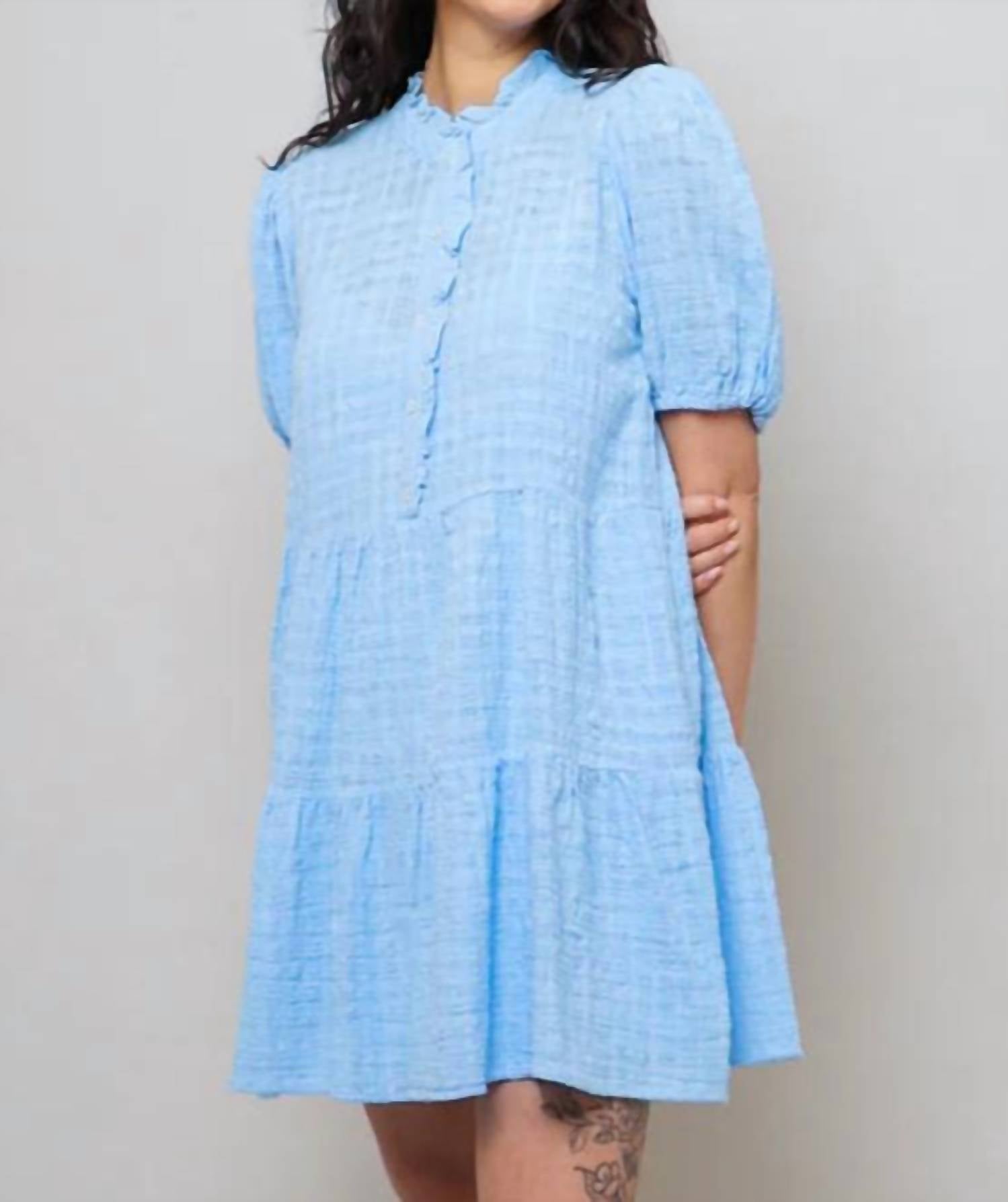 Velvet By Graham & Spencer - Textured Gauze Hilson Dress