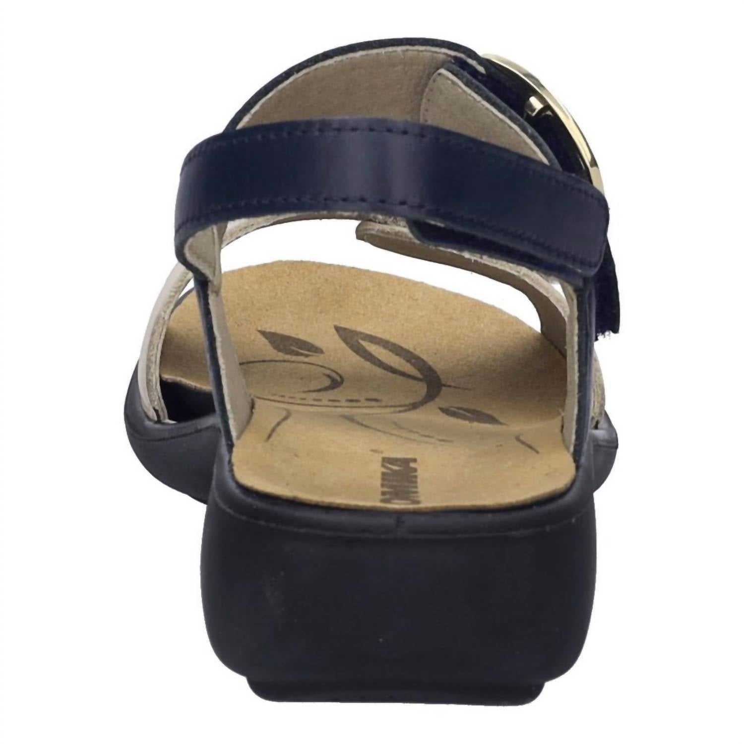 Romika USA Women's Ibiza 12 Leather Sandals in white dark blue - women's sandal - view 5