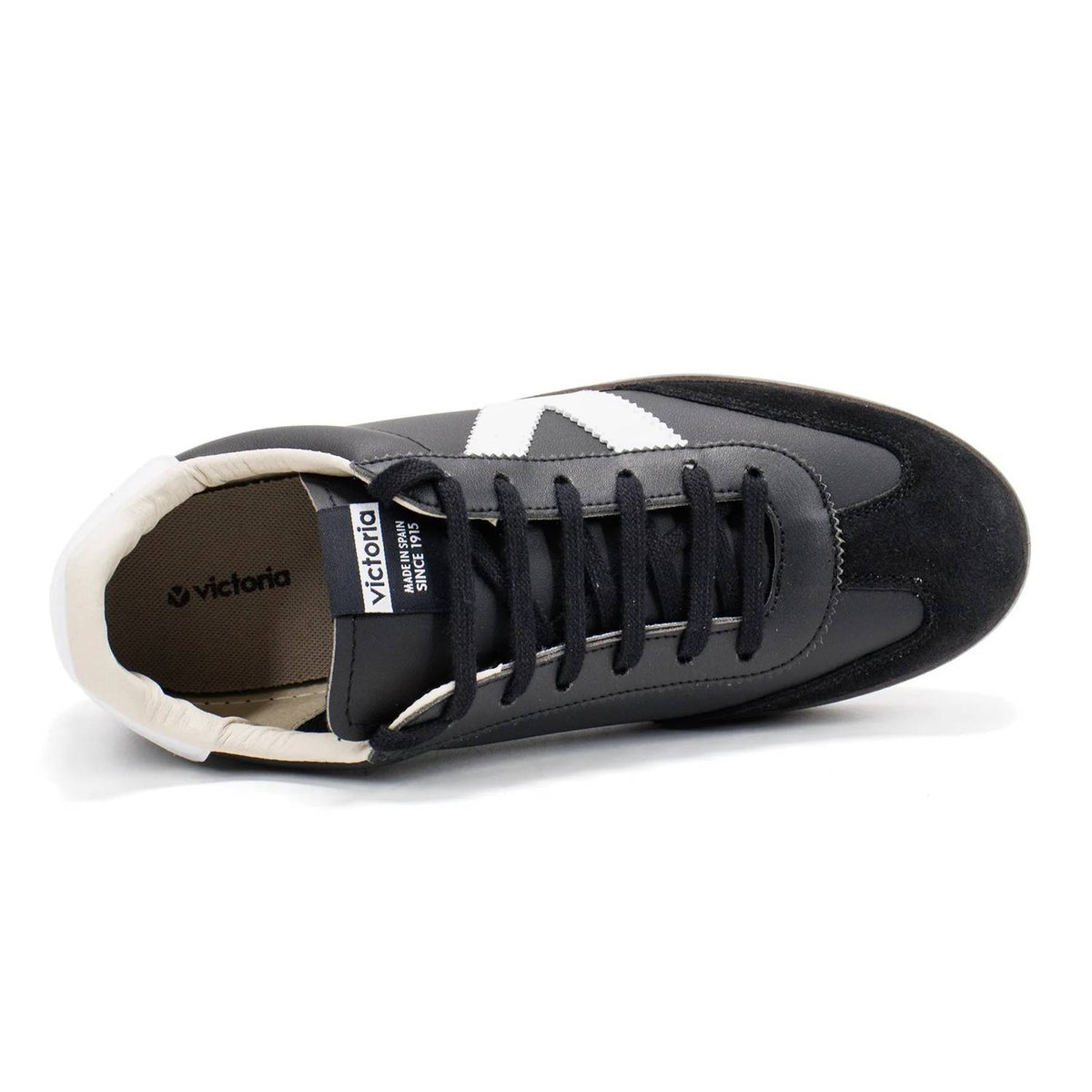 Victoria - Men's Berlín Leather Cyclist Sneakers