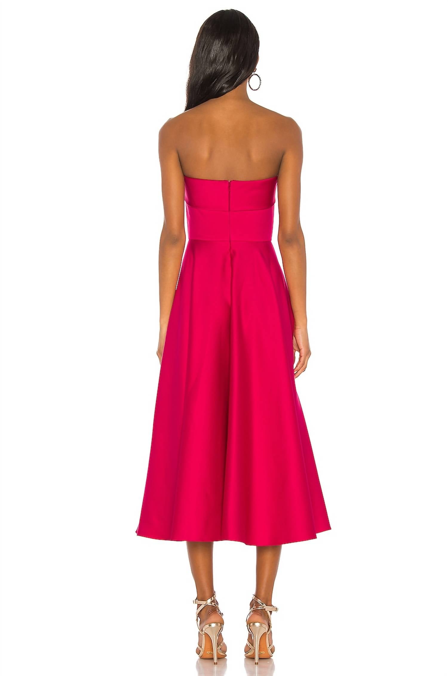 Jay Godfrey - Pettigrew Strapless Midi Dress