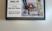 Storyteller Stitchery Bee & Bloom Modern Needlepoint Kit in multi - item - alternate view