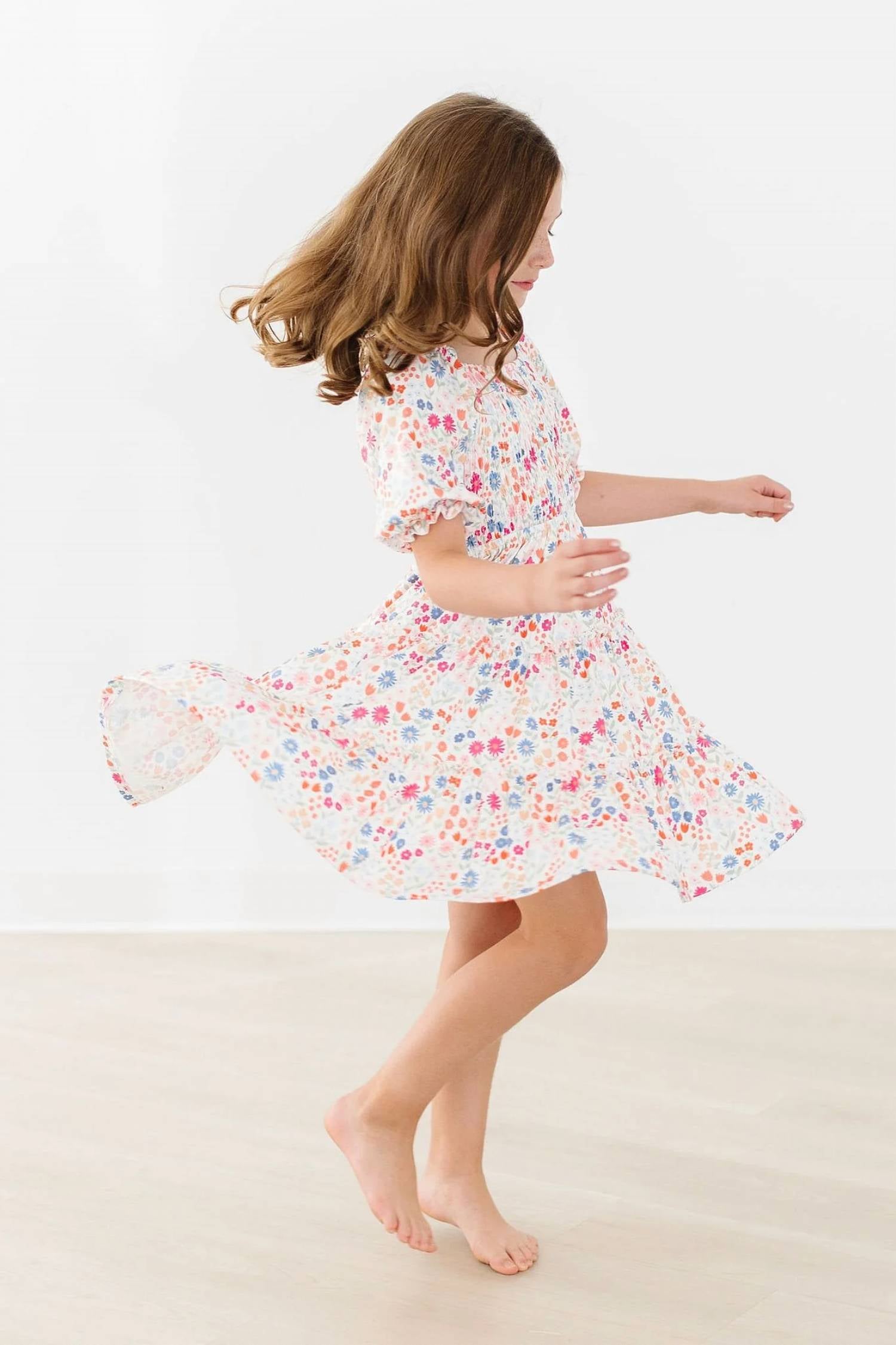Mila & Rose - Smocked Ruffle Dress