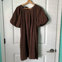 Jade - Gather Neck Tie Back Dress