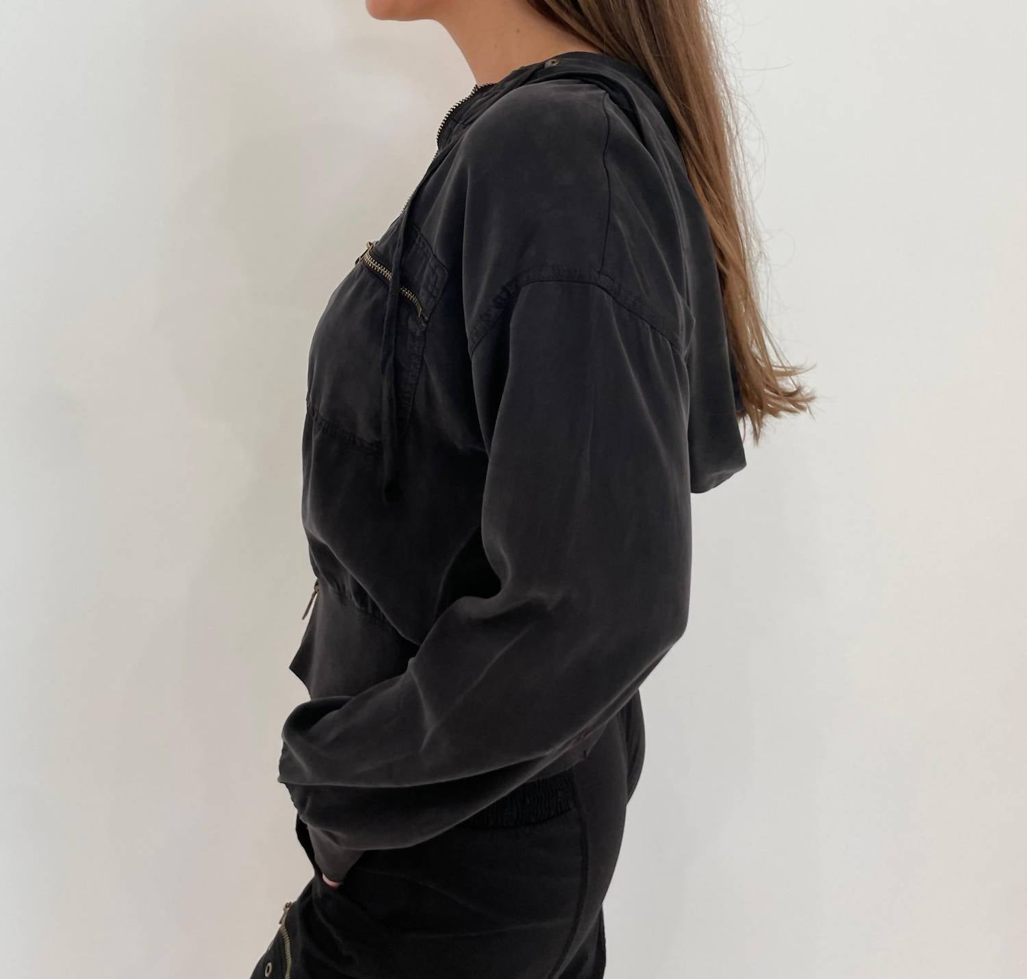 Xcvi - Darcy Distressed Bomber Jacket