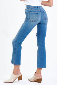 Dear John Denim - Jenna High Rise Cropped Flare Jeans