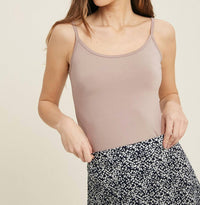 Wishlist - Scoop Cami Knit Thong Bodysuit