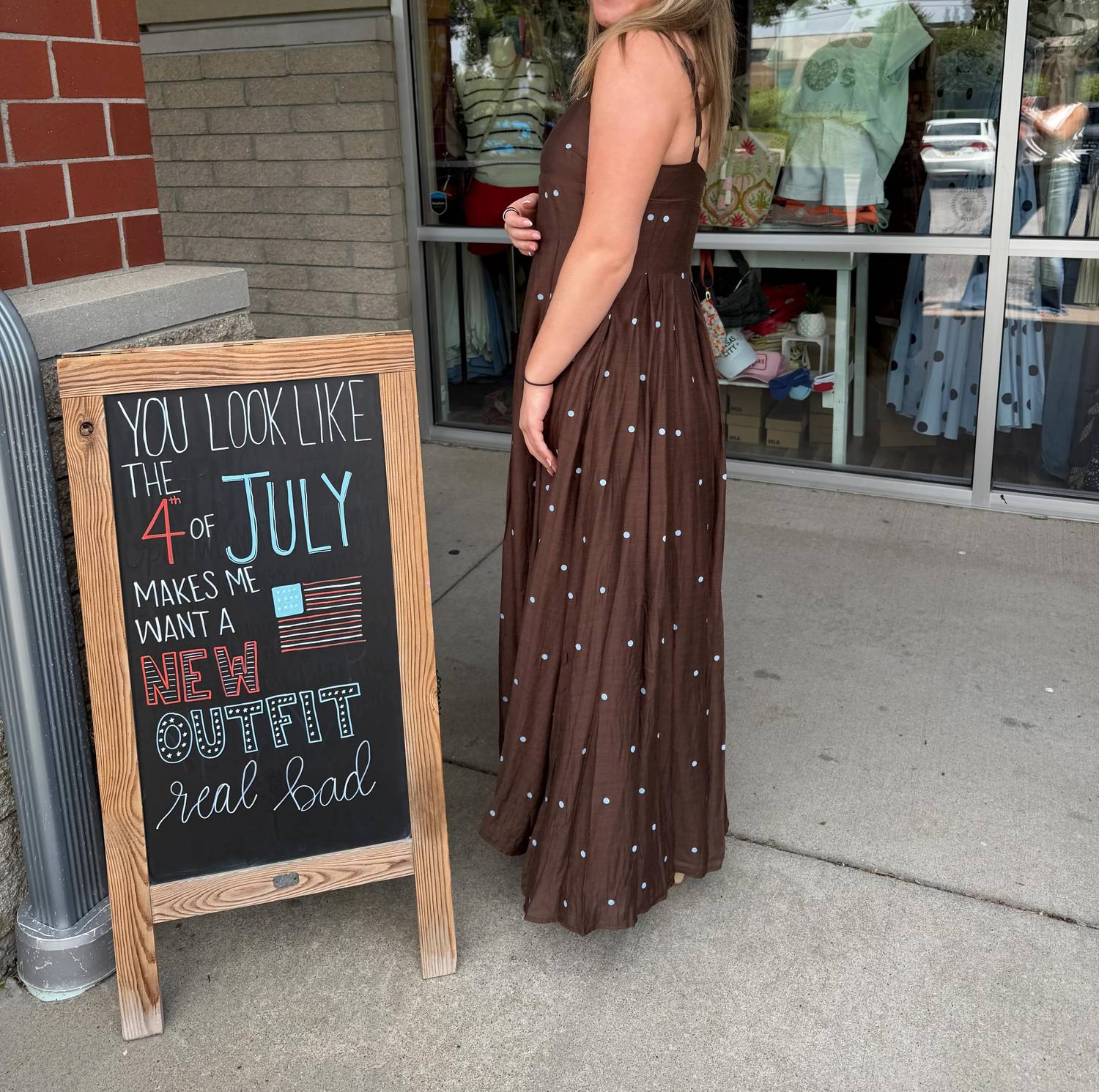 Klesis - Skyler Polka Dot Maxi Dress