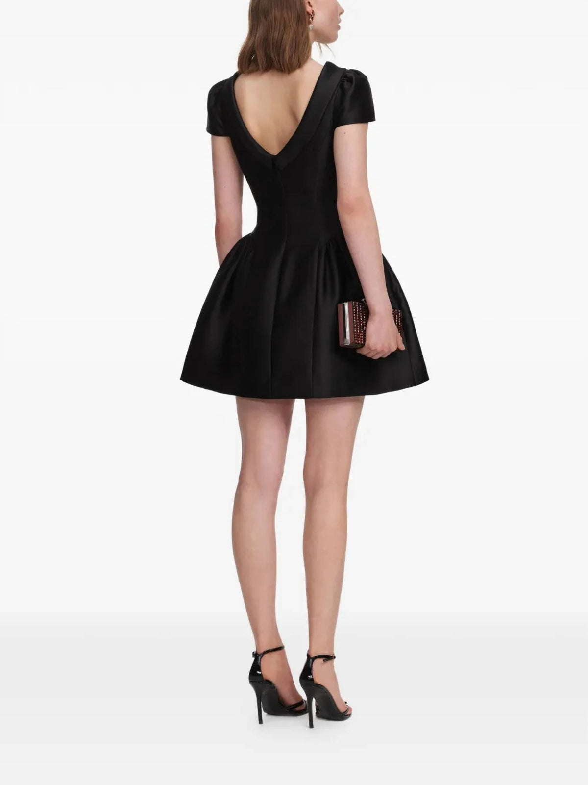 Self-Portrait - Dropped Waistline Mini Dress