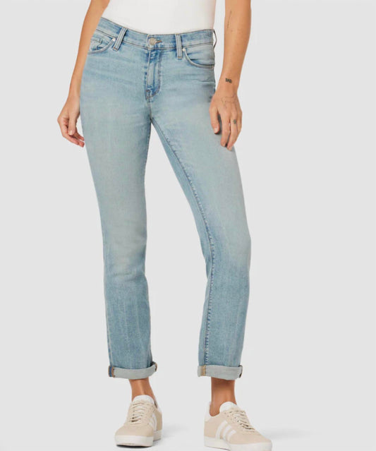 Nico Mid-Rise Straight Ankle Jean