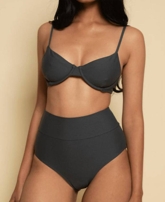 Montce - Full Coverage High Rise Bikini Bottom