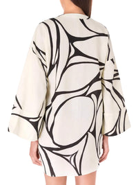 Cala de la Cruz Siena Dress in vitralbw - women's dress - detail view