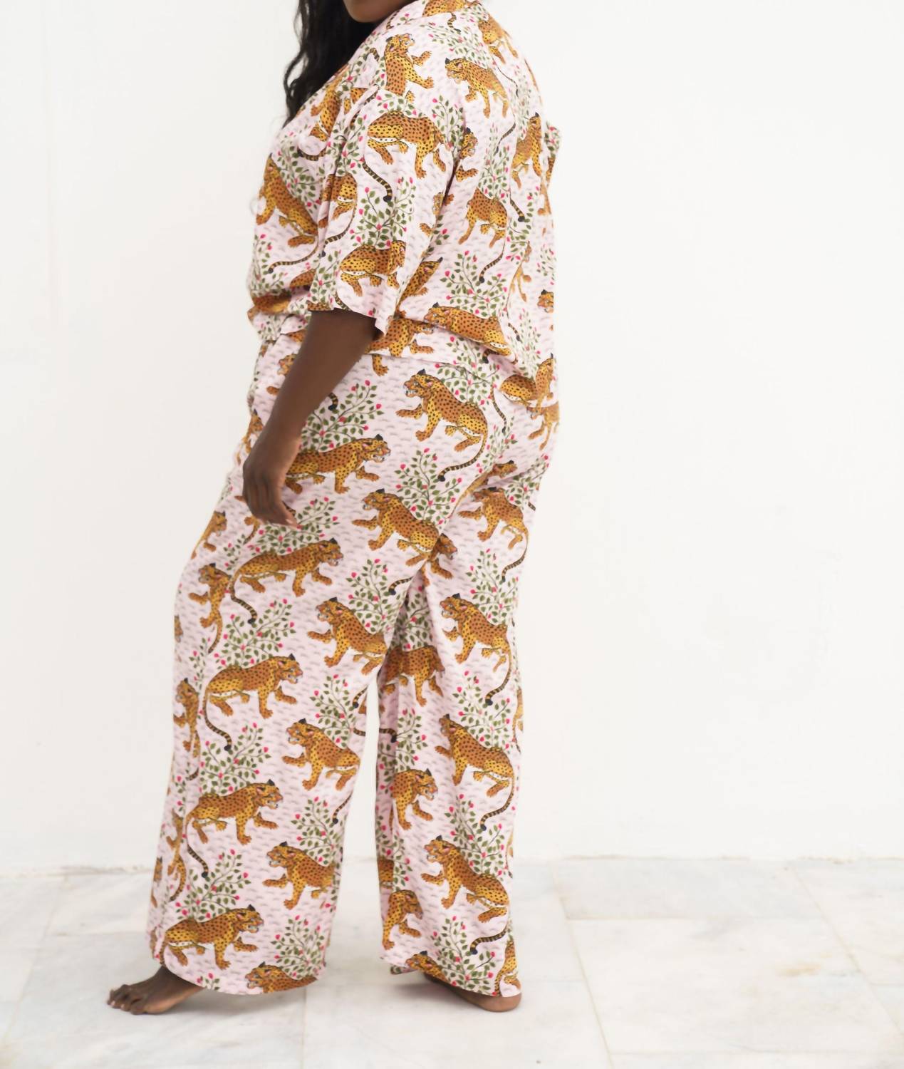 Printfresh - Bagheera Long Pajamaj Set - Plus Size