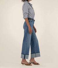 Kut From The Kloth - Meg High Rise Fab Ab Wide Leg Jeans