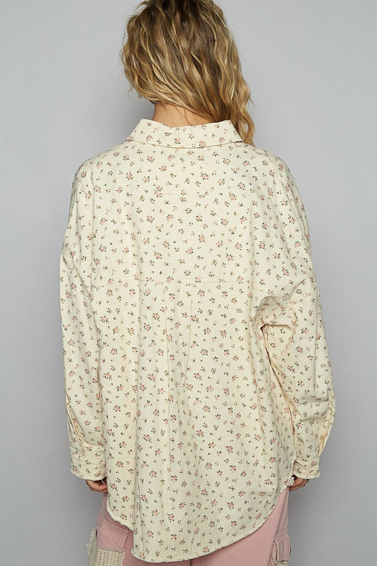 Pol - Full Bloom Shacket