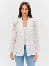 Six/Fifty - Eyelet Edit Blazer