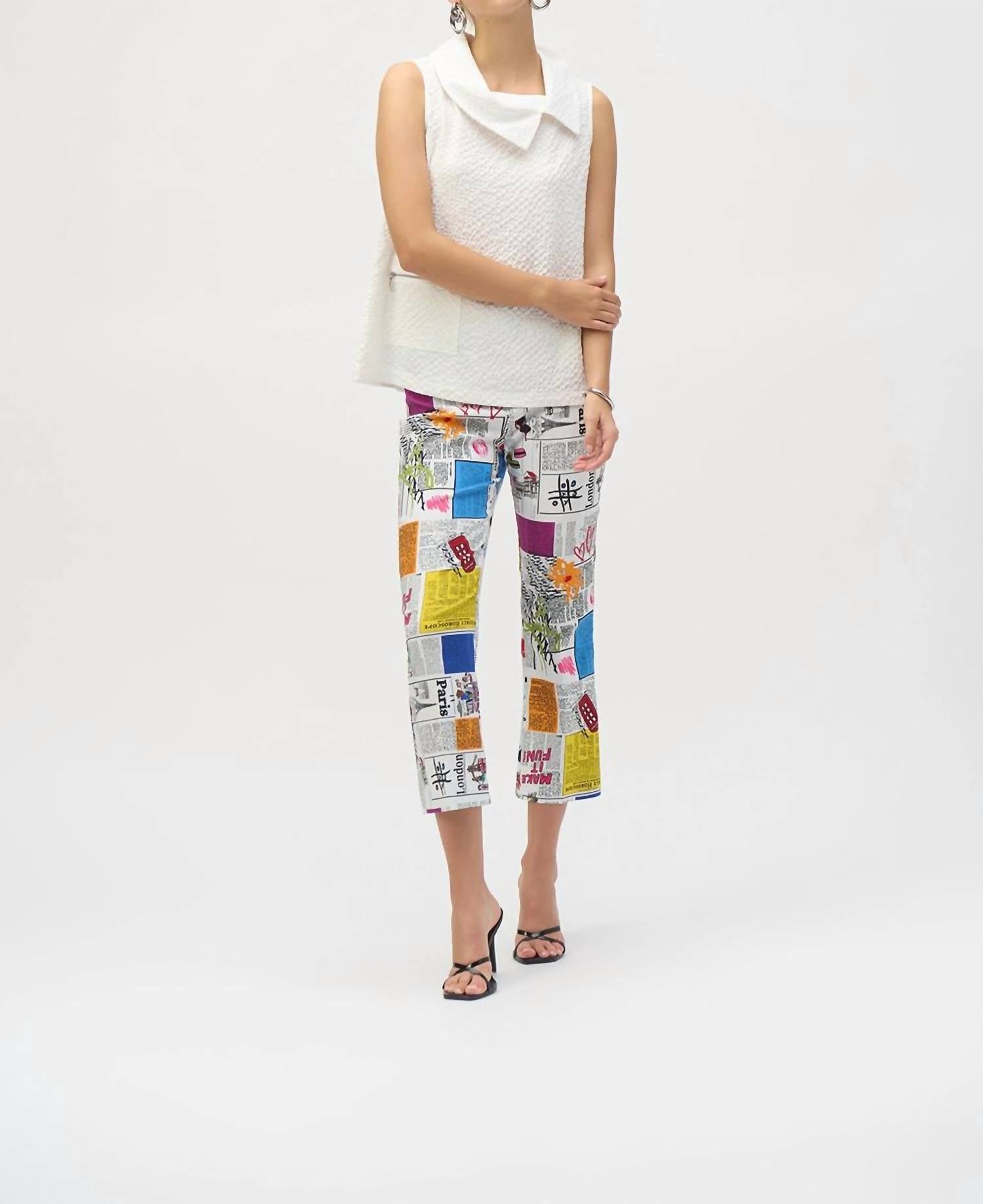 Joseph Ribkoff - Textured Sleeveless Top